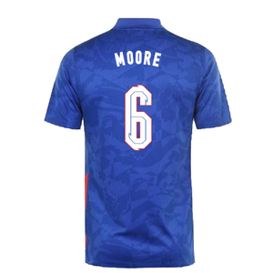 England 2020-21 Away Shirt (Small Boys) (Excellent) (MOORE 6)_1