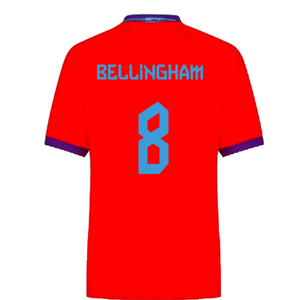 England 2022-2023 Away Shirt (XLB) (BELLINGHAM 8) (Excellent)_1