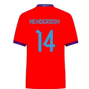 England 2022-2023 Away Shirt (XLB) (HENDERSON 14) (Excellent)_1