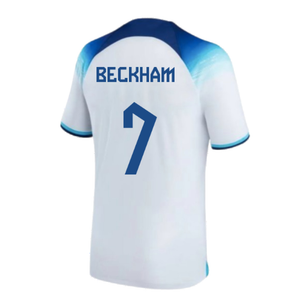 England 2022-2023 Home Shirt (Kids) (MB) (Excellent) (Beckham 7)_1