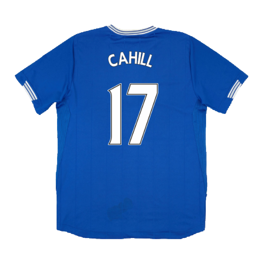 Everton 2009-10 Home Shirt (M) (Excellent) (Cahill 17)_1