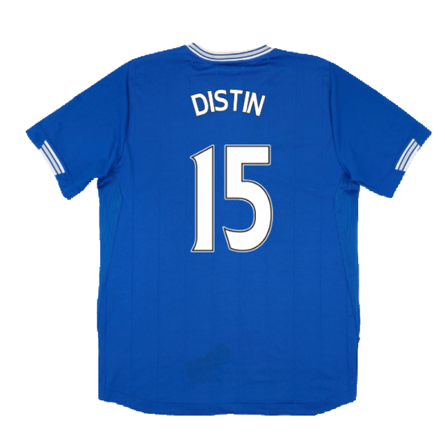Everton 2009-10 Home Shirt (XL) (Good) (Distin 15)_1