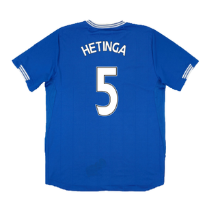 Everton 2009-10 Home Shirt (XL) (Good) (Hetinga 5)_1