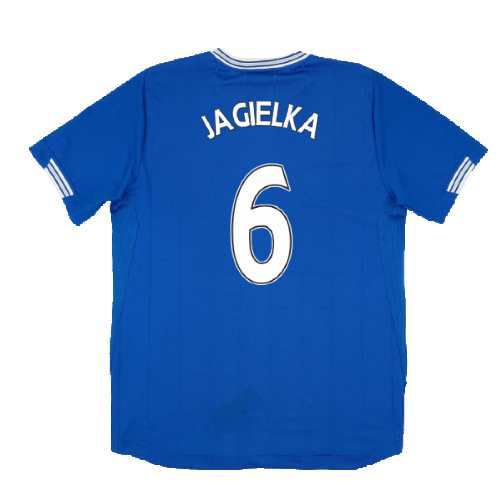 Everton 2009-10 Home Shirt (XL) (Good) (Jagielka 6)_1