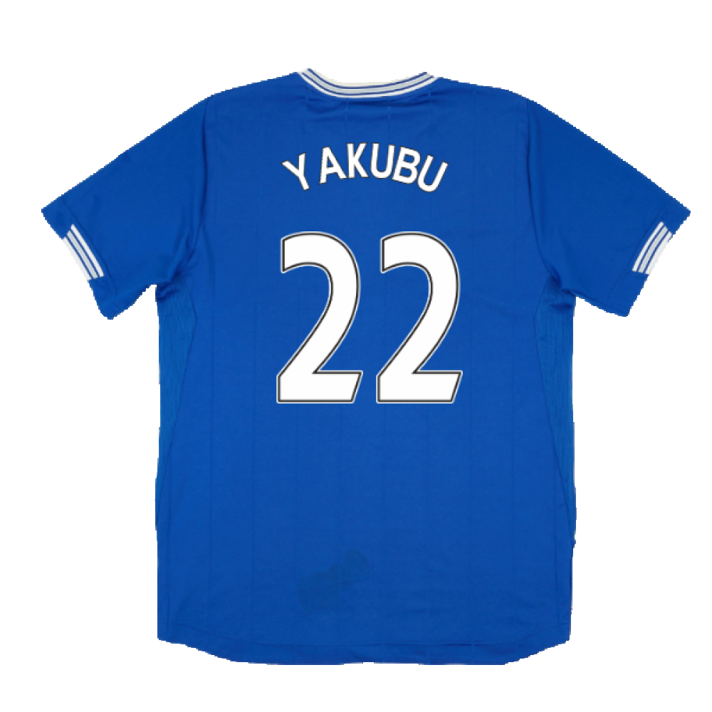 Everton 2009-10 Home Shirt (XL) (Good) (Yakubu 22)_1