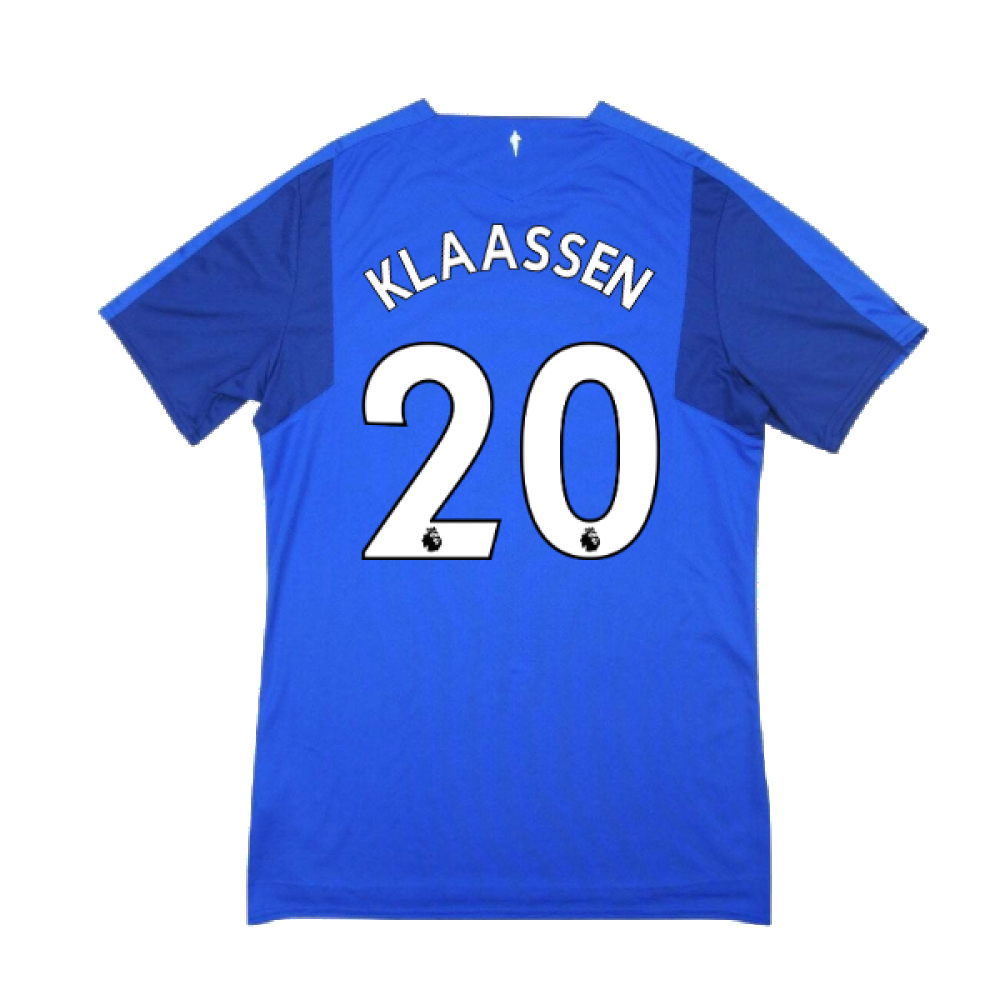 Everton 2017-18 Home Shirt (Good Condition) (L) (Klaassen 20)_2