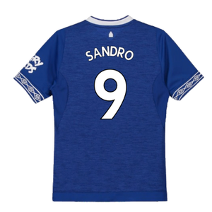 Everton 2018-19 Home Shirt (S) (Excellent) (Sandro 9)_1