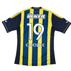 Fenerbahce 2011-12 Home Shirt (M) (Very Good) (Emenike 19)_1