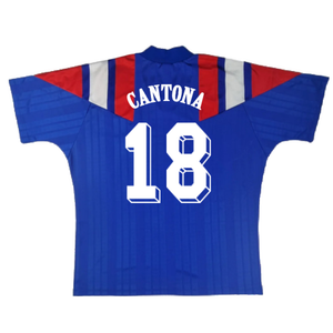 France 1992-94 Home Shirt (L) (Excellent) (Cantona 18)_1