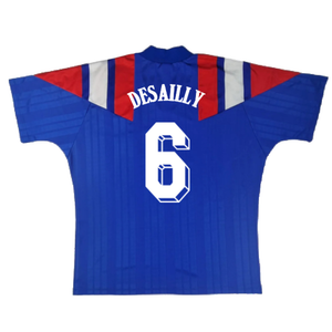 France 1992-94 Home Shirt (L) (Excellent) (DESAILLY 6)_1