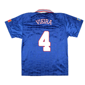 France 1996-98 Home Shirt (M) (Excellent) (VIEIRA 4)_1