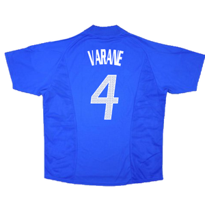 France 2002-04 Home Shirt (M) (Excellent) (VARANE 4)_1