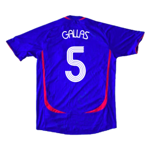 France 2006-08 Home Shirt (L) (Good) (Gallas 5)_1