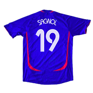 France 2006-07 Home Football Shirt (Very Good) (Sagnol 19)_1