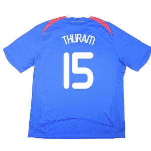 France 2007-08 Home Shirt (M) (Excellent) (Thuram 15)_1