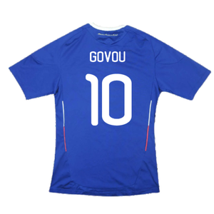 France 2009-10 Home Shirt (S) (Govou 10) (Excellent)_1