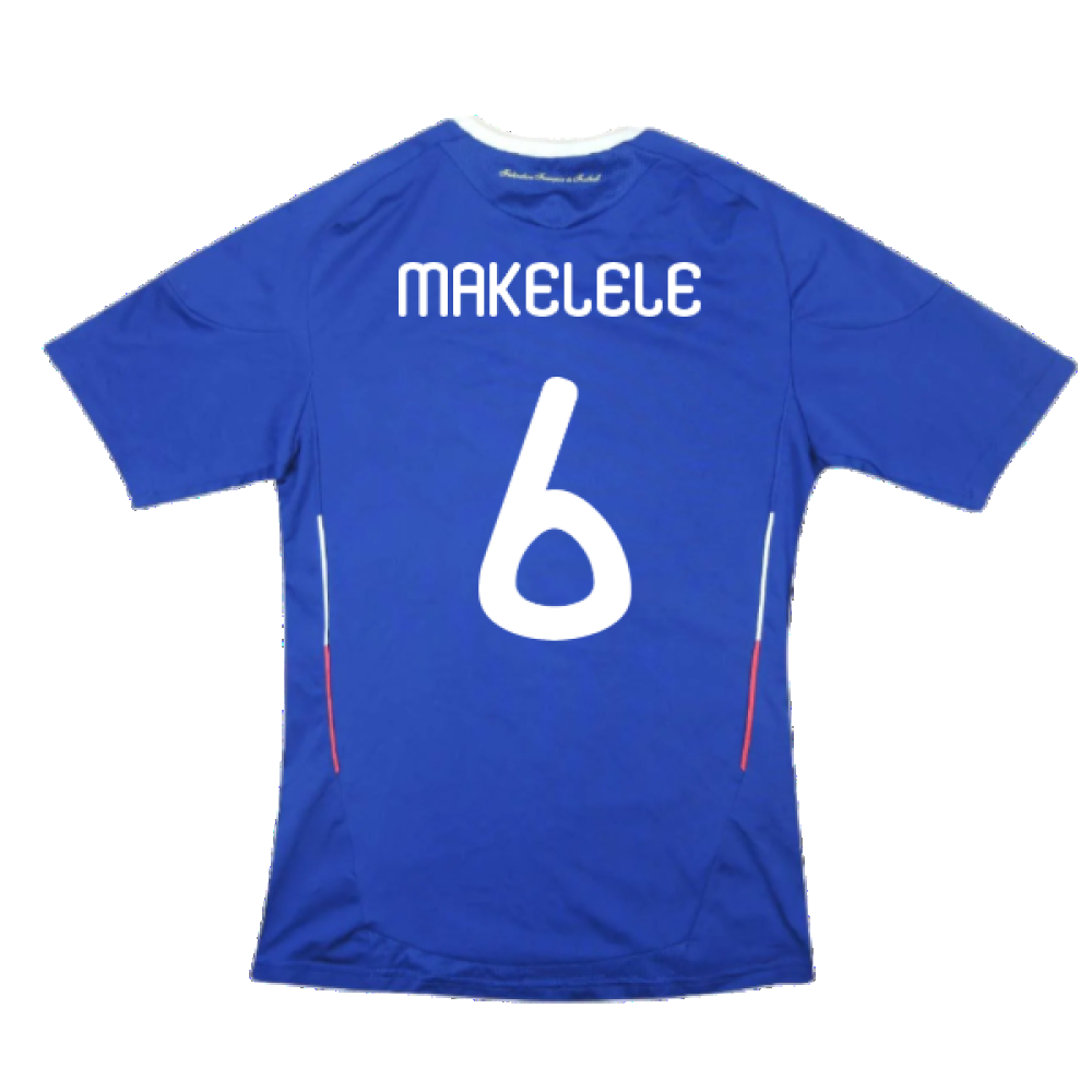 France 2009-10 Home Shirt (S) (Makelele 6) (Excellent)_1