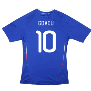 France 2010-11 Home Shirt (Basic) (L) (Mint) (Govou 10)_1