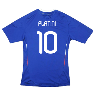 France 2010-11 Home Shirt (Basic) (L) (Mint) (PLATINI 10)_1