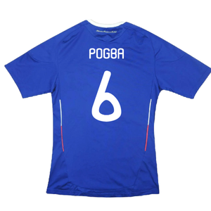 France 2010-11 Home Shirt (Basic) (L) (Mint) (POGBA 6)_1