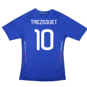 France 2010-11 Home Shirt (Basic) (L) (Mint) (TREZEGUET 10)_1