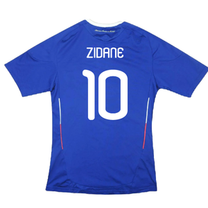 France 2010-11 Home Shirt (Basic) (L) (Mint) (ZIDANE 10)_1