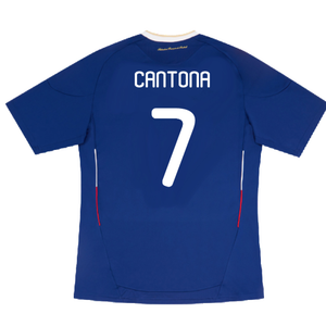 France 2010-11 Home Shirt (L) (Good) (CANTONA 7)_1