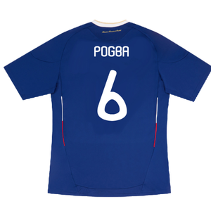 France 2010-11 Home Shirt (L) (Good) (POGBA 6)_1