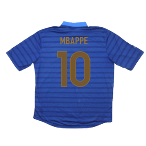 France 2012-13 Home Shirt (M) (Excellent) (MBAPPE 10)_1