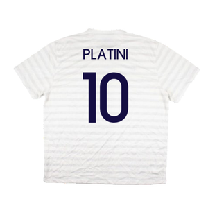 France 2014-15 Away Shirt (Very Good) (PLATINI 10)_1