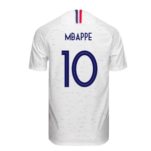 France 2018-19 Away Shirt (XL) (Good) (Mbappe 10)_1