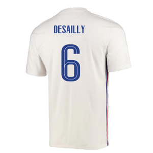 France 2020-21 Away Shirt (XXL) (Good) (Desailly 6)_1