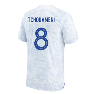 France 2022-23 Away Shirt (Mbappe #10) (Womens M) (Good) (TCHOUAMENI 8)_1