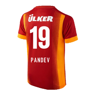 Galatasaray 2014-15 Home Shirt ((Excellent) S) (Pandev 19)_2