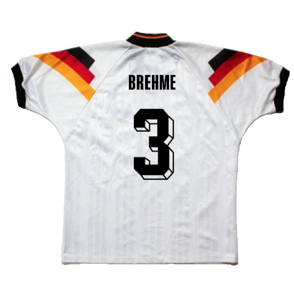 Germany 1992-93 Home Shirt (Excellent) (Brehme 3)_1