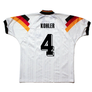 Germany 1992-93 Home Shirt (L) (Excellent) (Kohler 4)_1