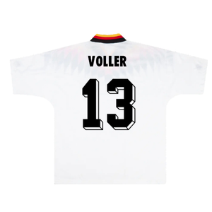 Germany 1994-96 Home Shirt (XL) (Good) (VOLLER 13)_1