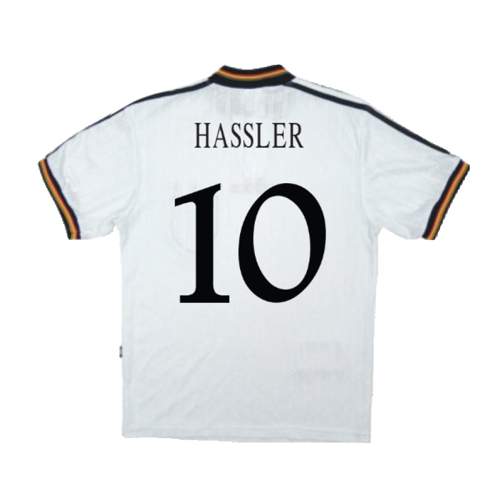 Germany 1996-98 Home Shirt (Excellent) (Hassler 10)_1