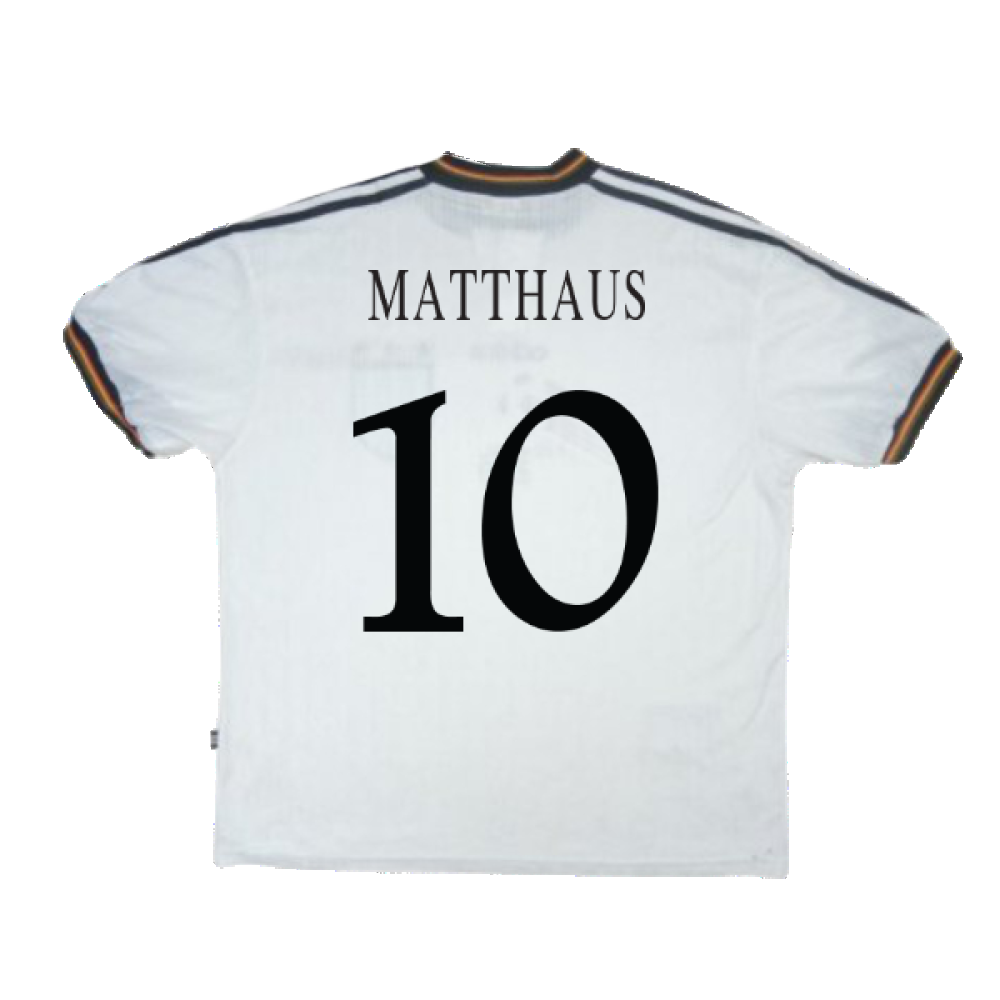 Germany 1996-98 Home WM06 Shirt (XXL) (Excellent) (Matthaus 10)_1