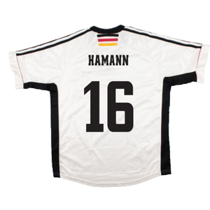 Germany 1998-00 Home Shirt (Excellent) (Hamann 16)_1