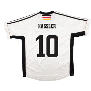 Germany 1998-00 Home Shirt (M) (Good) (Hassler 10)_1