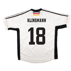 Germany 1998-00 Home Shirt (M) (Good) (Klinsmann 18)_1