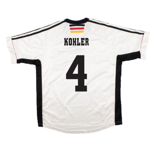 Germany 1998-00 Home Shirt (L) (Excellent) (Kohler 4)_1