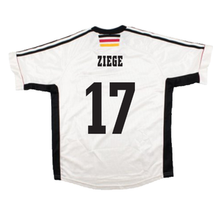 Germany 1998-00 Home Shirt (M) (Good) (Ziege 17)_1