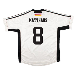 Germany 1998-2000 Home Shirt (XLB) (Good) (Matthaus 8)_1