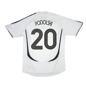 Germany 2006-08 Home Shirt (Very Good) (Podolski 20)_1