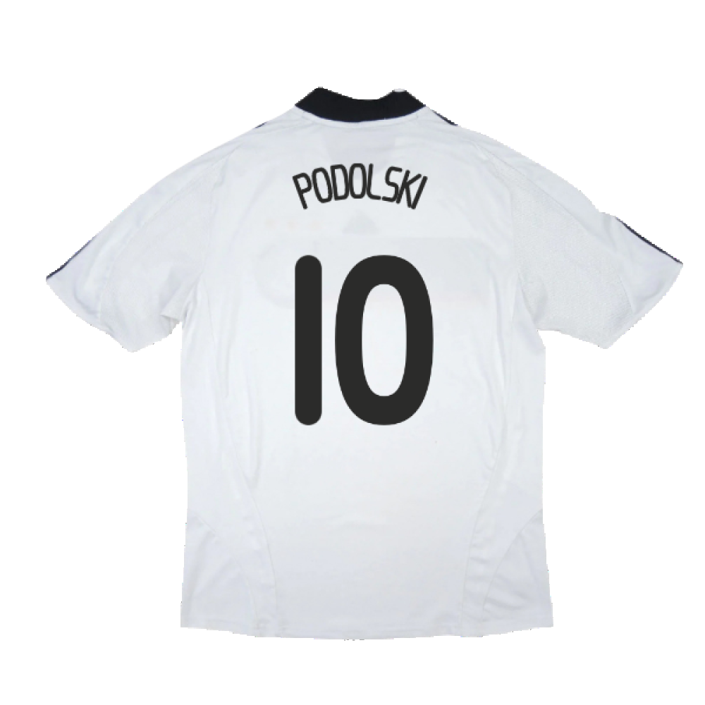 Germany 2008-09 Home Shirt (XL) (Fair) (PODOLSKI 10)_1