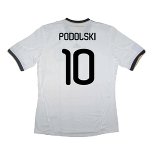 Germany 2010-11 Home Shirt (M) (Good) (PODOLSKI 10)_1