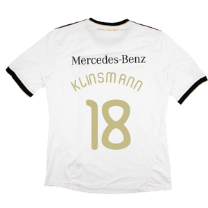 Germany 2010-11 Home Shirt with Mercedes Sponsor (L) (KLINSMANN 18) (Very Good)_1