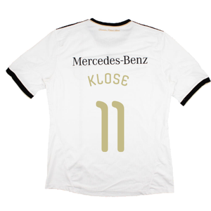 Germany 2010-11 Home Shirt with Mercedes Sponsor (L) (KLOSE 11) (Very Good)_1